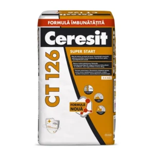 Glet Ceresit CT 126, pe baza de ipsos, interior, 20 kg