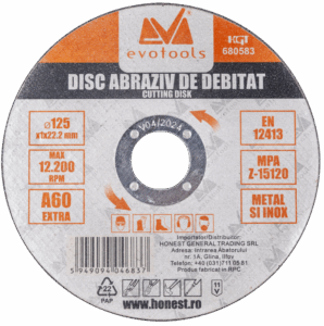 Disc abraziv de debitat
