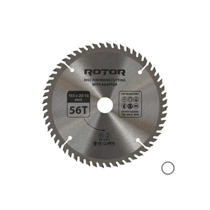 disc-taiat-lemn-rotor-165-20-16-cu-adaptor-56t100006601 disc-taiat-lemn-rotor-165-20-16-cu-adaptor-56t100006601