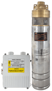 674168 - Pompa Submersibila Inox 4" Centrifugala cu Panou de Comanda Evosanitary / P[W]: 750