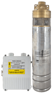 674170 - Pompa Submersibila Inox 4" Centrifugala Multietajata cu Panou de Comanda Evosanitary / P…