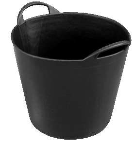 COS PLASTIC 55L NEGRU