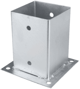 CAMASUIALA PENTRU STALP DE LEMN 100X100X150X2 RUSTIC